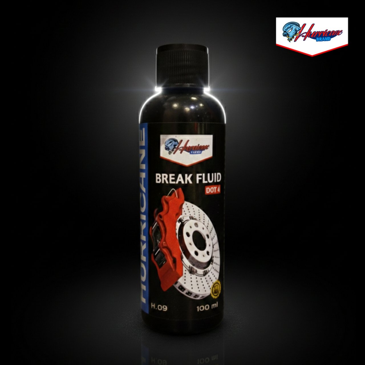 Hurricane High-Performance DOT 4 Brake Fluid - 100ml